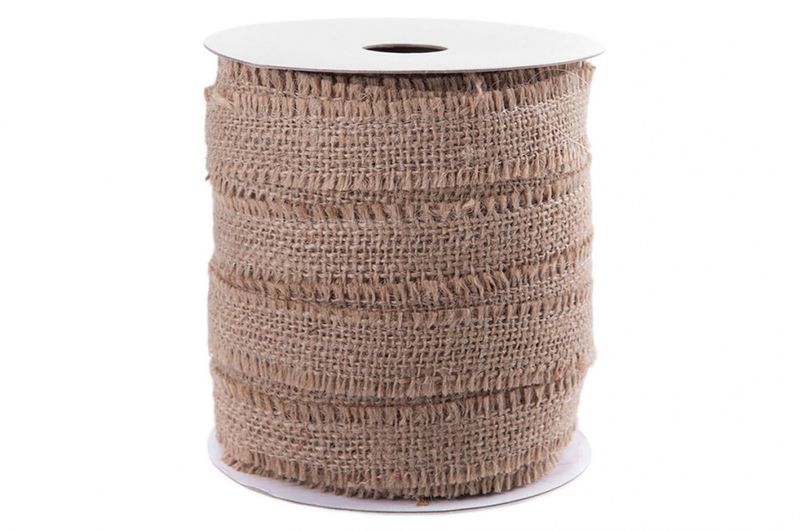 Jute bånd Natur 20 mm