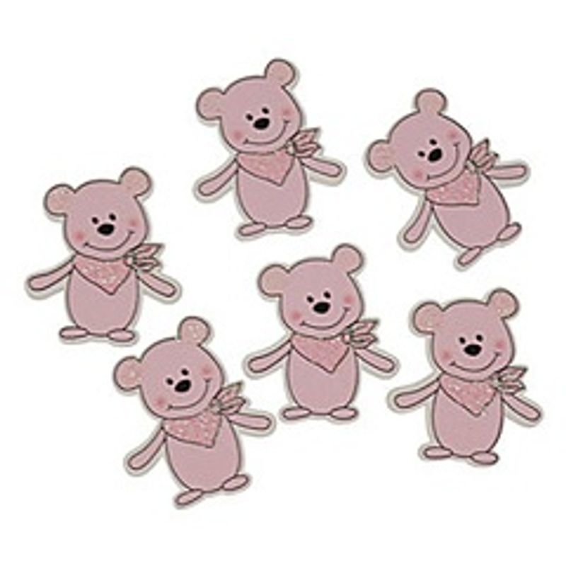 Bamse rosa m/limpute