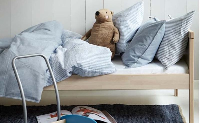 sengesett Drøm Junior Koksgrå, 100x140cm