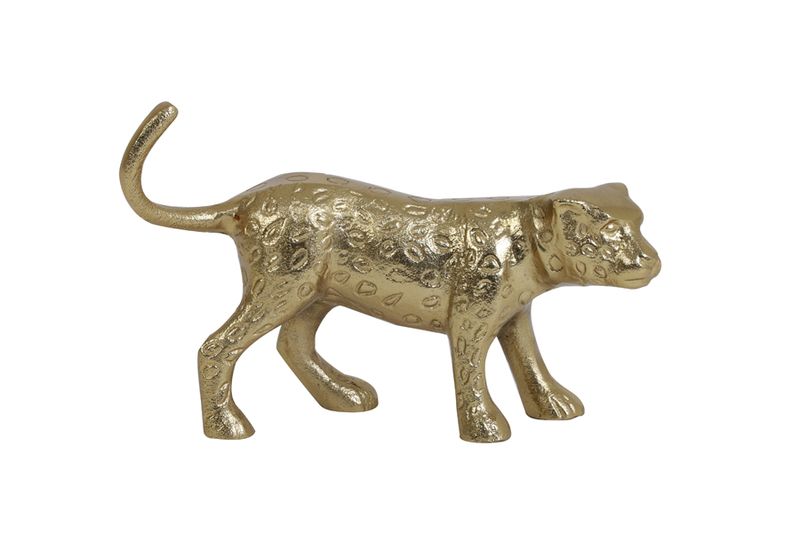 Ornament Panther gold 20,5x5,5x13 cm