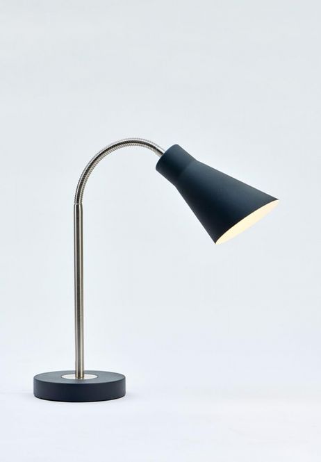 Hovedbilde Bordlampe Kiwi Sort 40x14 cm