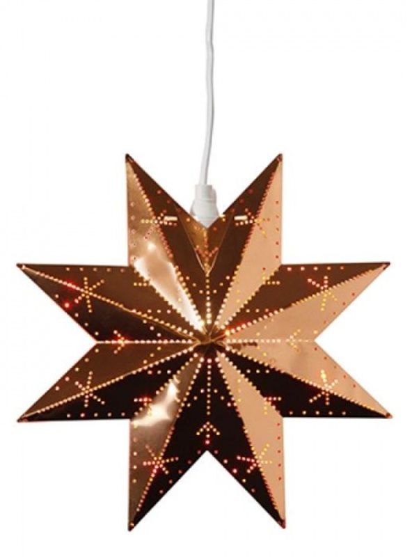 Adventstjerne Classic kobber