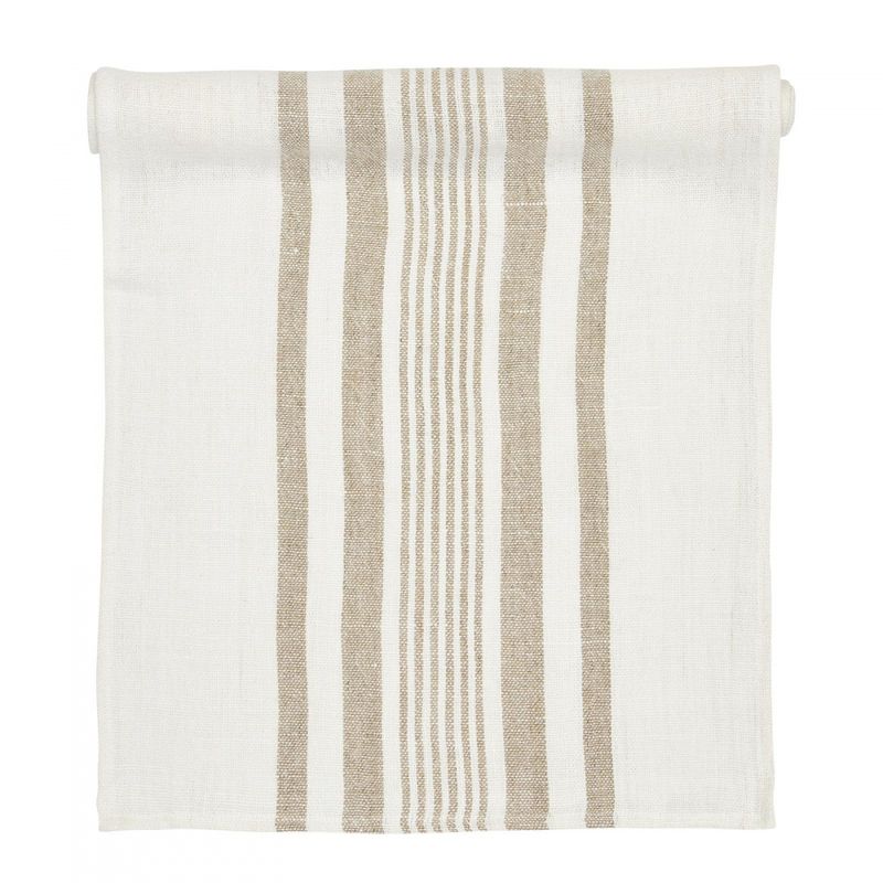 Bordløper Offwhite/lin 45x140 cm