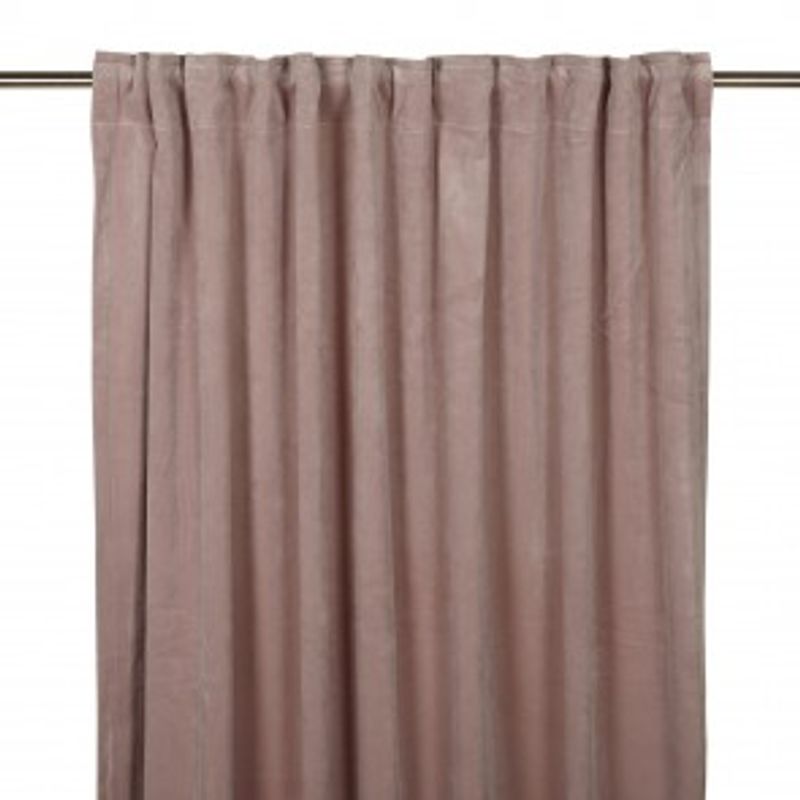 Putetrekk Velvet lysrosa 45x45