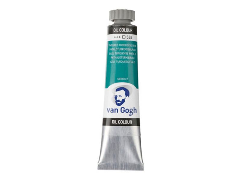 Van Gogh oljef 20 ml 565 Phthalo Turquise blue