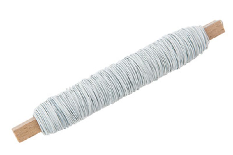 Spoletråd Hvit 0,5 mm 