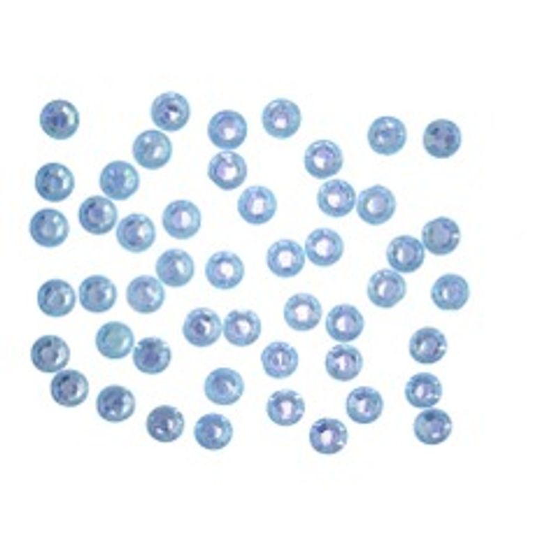 Bordstrø diamant lys blå 8 mm
