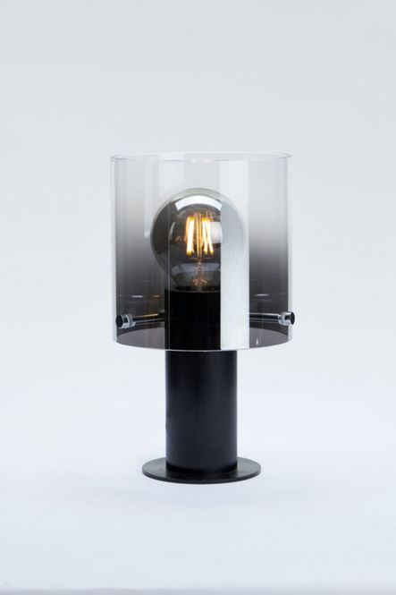 Hovedbilde Bordlampe Roxy sort/glass H ...