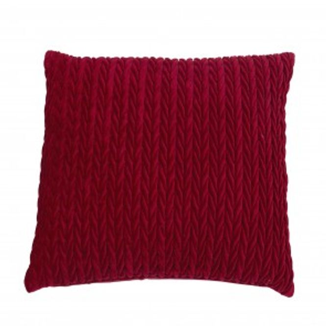 Hovedbilde Putetrekk Fancy rød 45x45 cm
