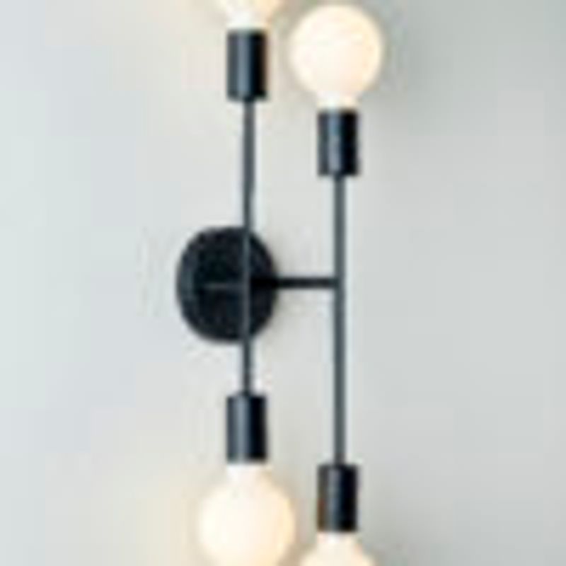 Plafond/vegglampe Cross 4 lys D 63 cm