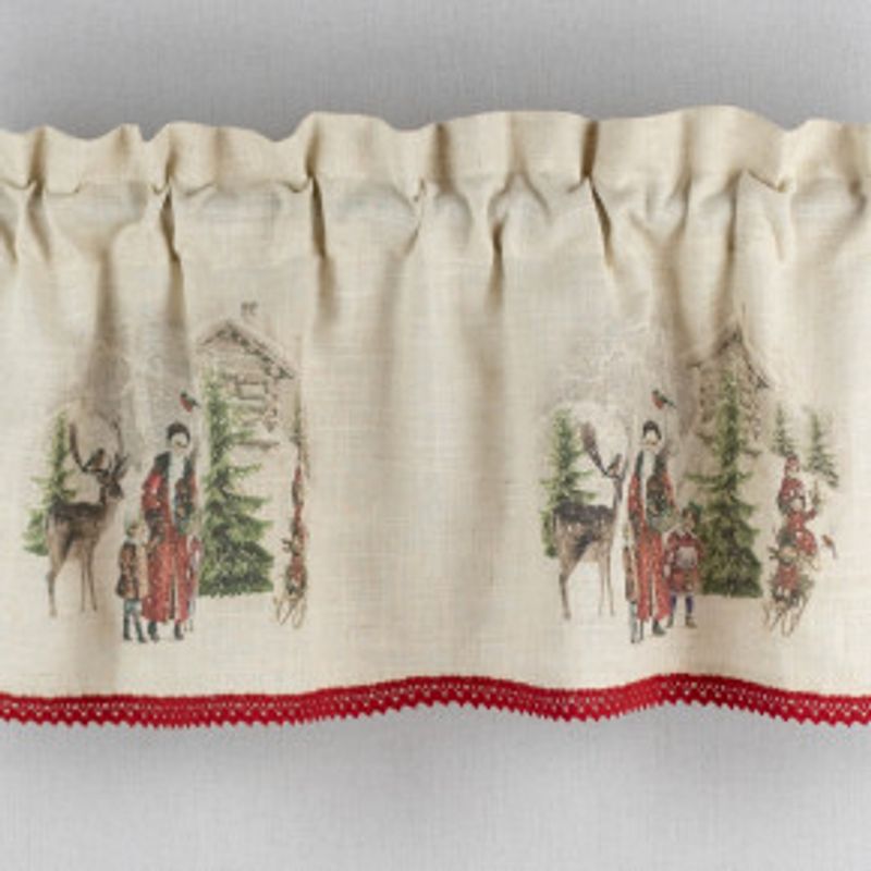 Gardinkappe Furulund 30 cm