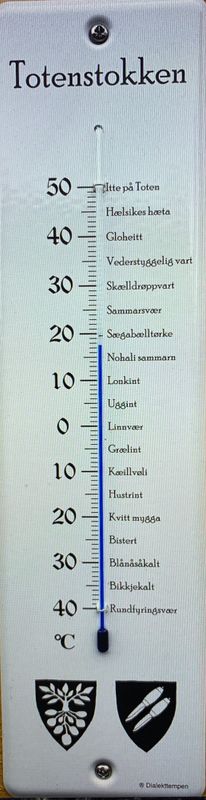 Totenstokken Termometer