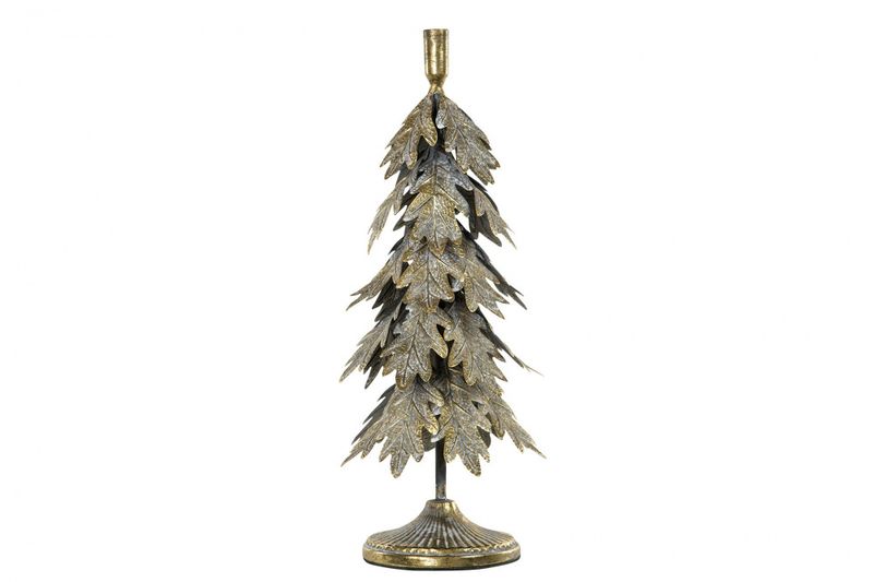 Lysstake Ekløv antik 21x49 cm