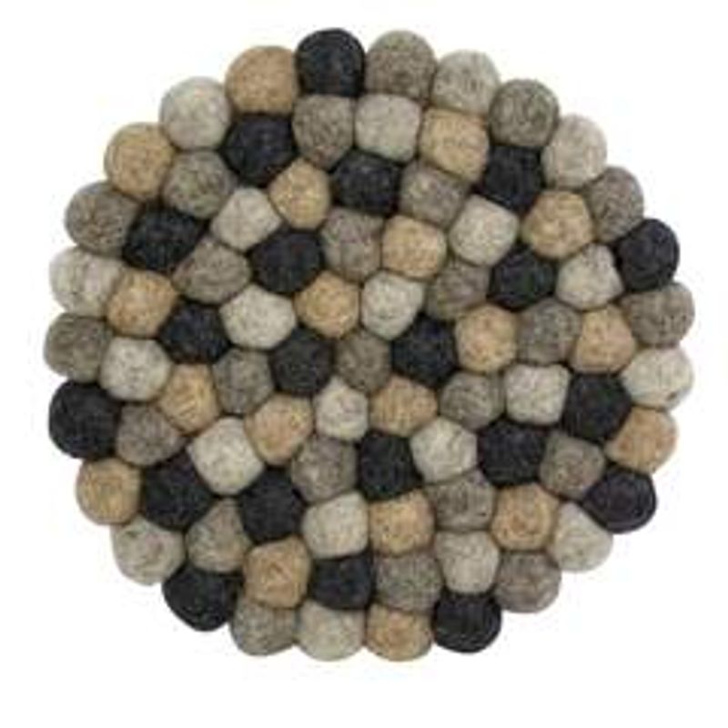 Gryteunderlag 100 % ull 21x21 cm