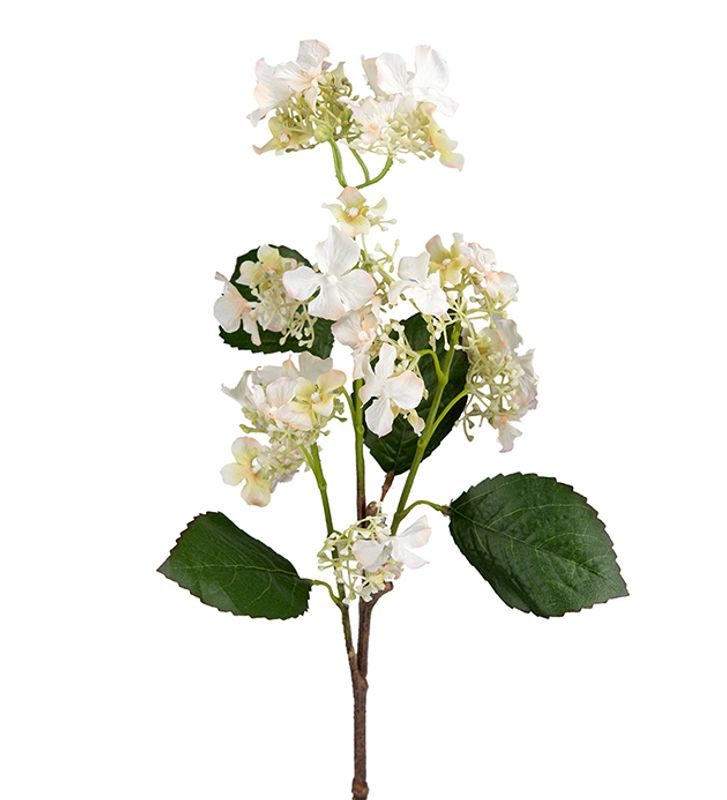 Hortensia stilk lys rosa H 60 cm