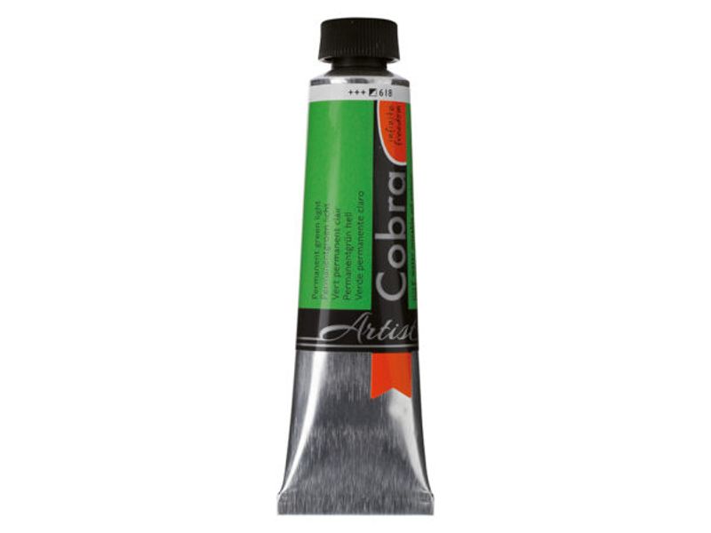 Cobra Artist 40ml – 618 Perm.green light