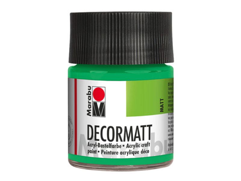 Marabu Decormatt 50ml  062 Lys grønn