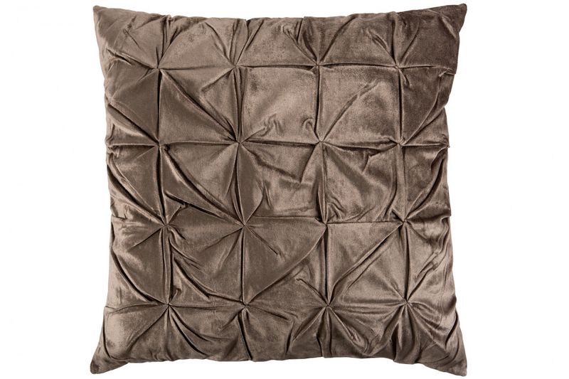 Putetrekk Viscose/Velvet Cotton back Mullvard 60x60 cm