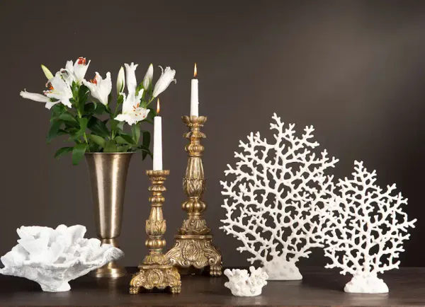 Lysestake gull poly 45 cm