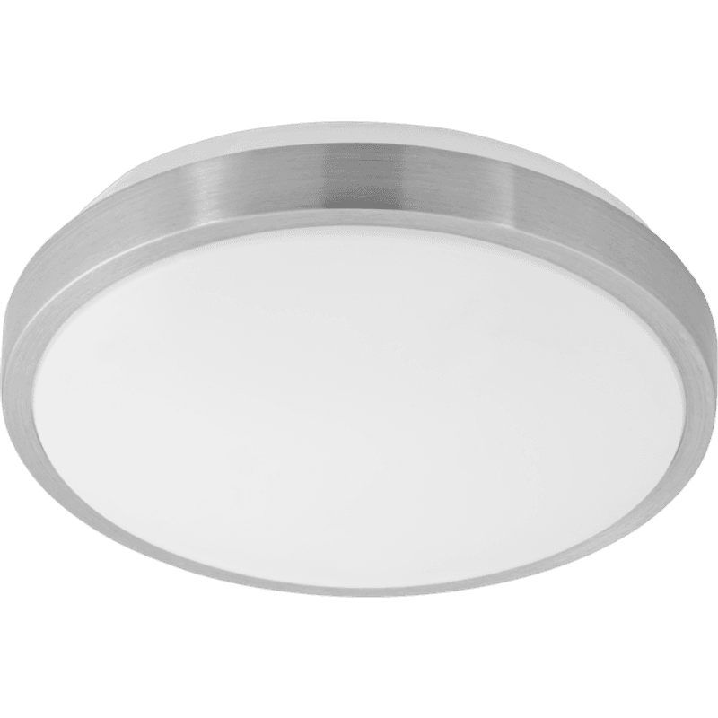 Plafond led Ø 24,5cm K3000 2000lm 19,2W sølv ring