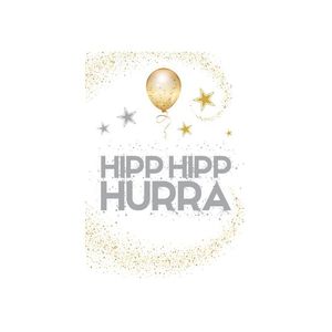 Hovedbilde Kort A4 Hipp hipp hurra ...