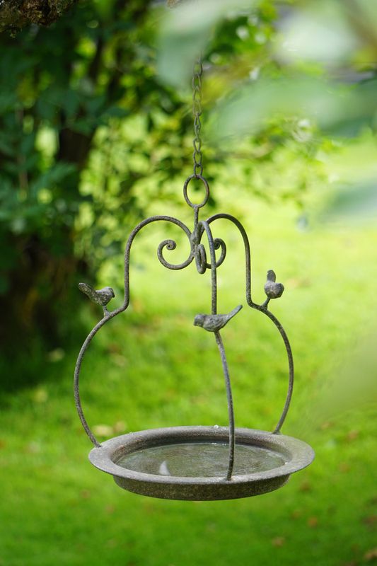 Fuglebad Birdie Metall  24x30cm