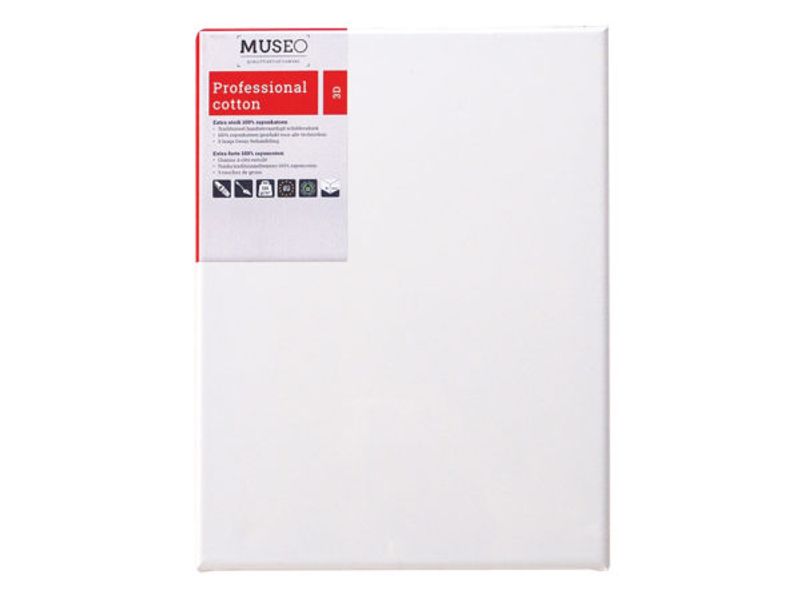 Museo Lerret CX Bomull 3D 41mm-50x50cm