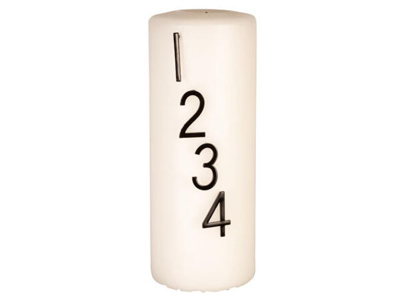 Advent-tall sort 1-2-3-4 pigg