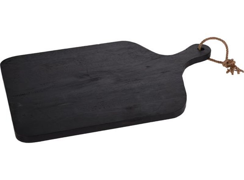 Skjærefjøl m/håndtak sort 57x38x2cm