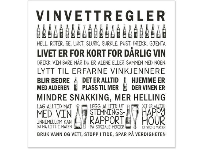 Hovedbilde Servietter vinvettregler 20 ...