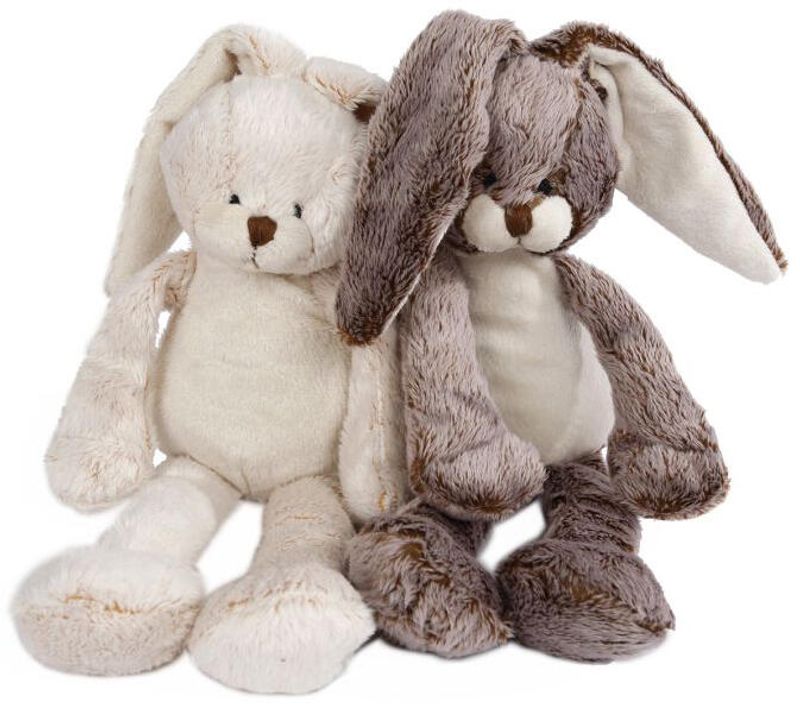 Kanin plysj Lys beige 19-29 cm.