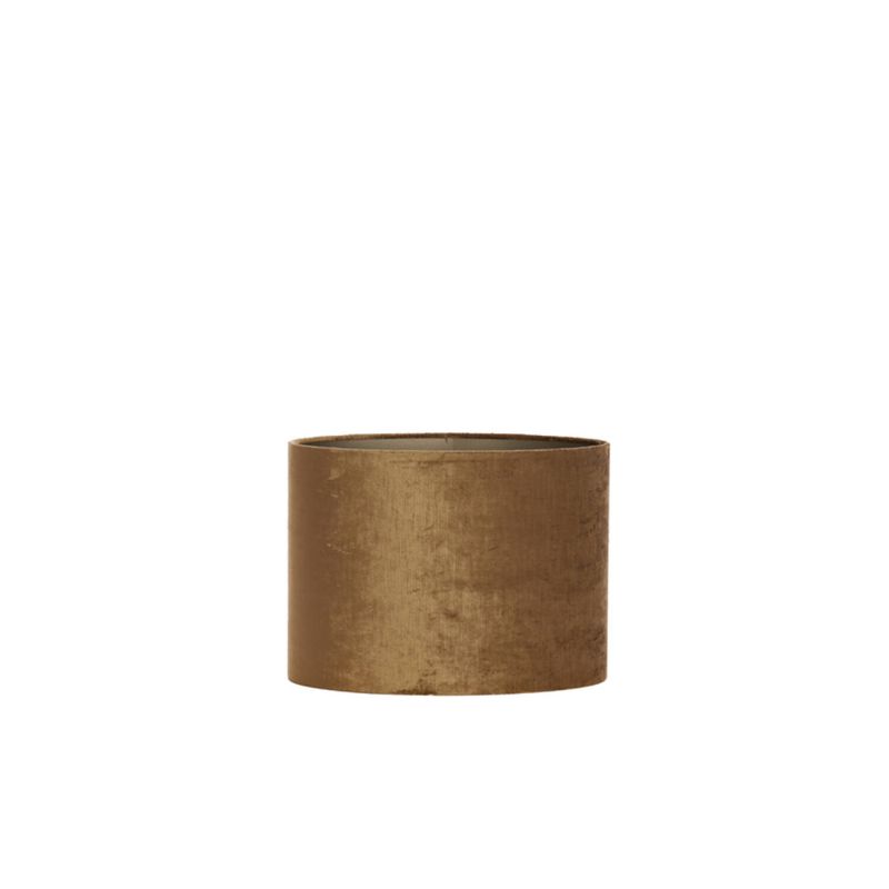 Lampeskjerm  oval straight slim 38-17,5-19 cm GEMSTONE bronze 