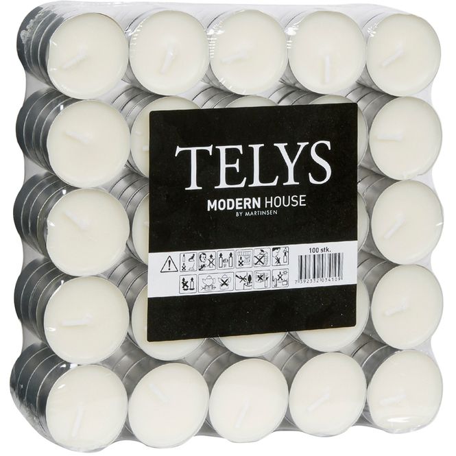 Hovedbilde Telys Hvit 14gr. 100stk ...