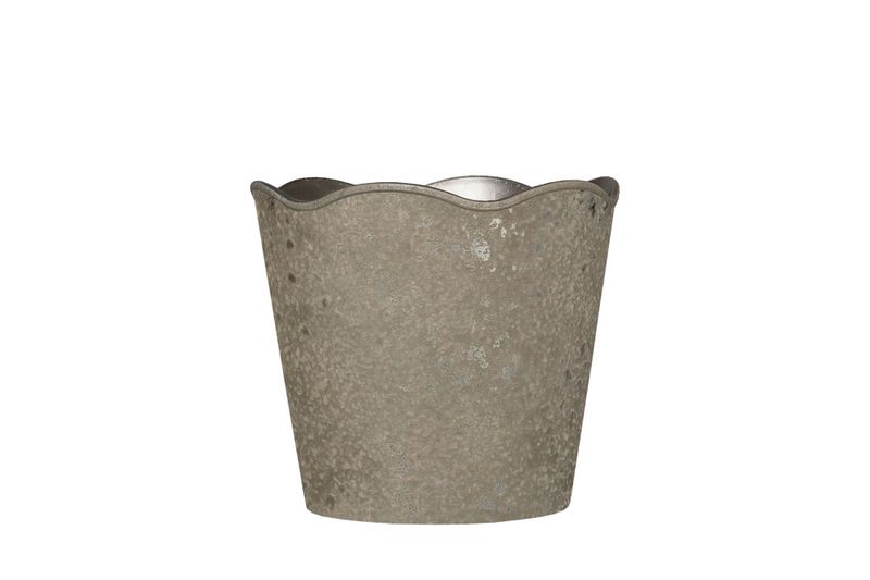 Blomsterpotte Wave mude Ø16,5x15cm 