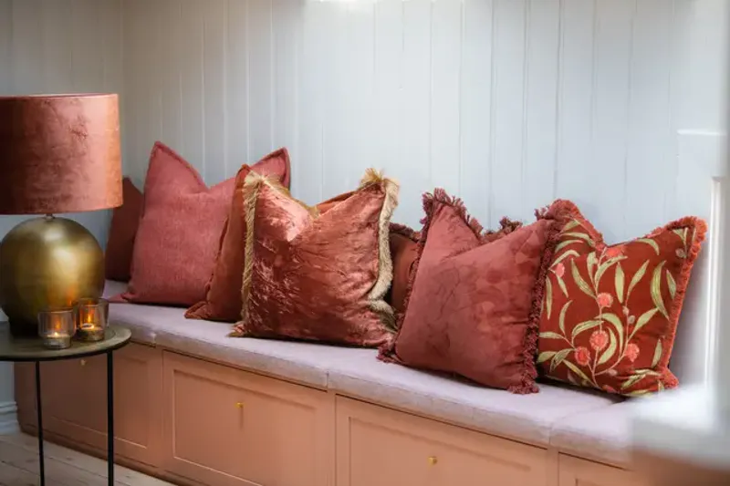 Putetrekk Rebell Divo 50x50 Deep blush