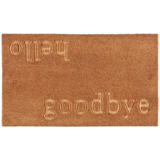 Hovedbilde Dørmatte Hello-goodbye kokos ...