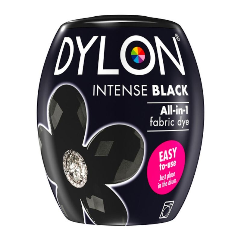 Dylon tekstilfarge Maskin 350 gr - Intense black